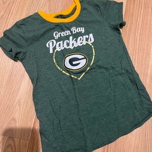 Packers tee toddler girl
